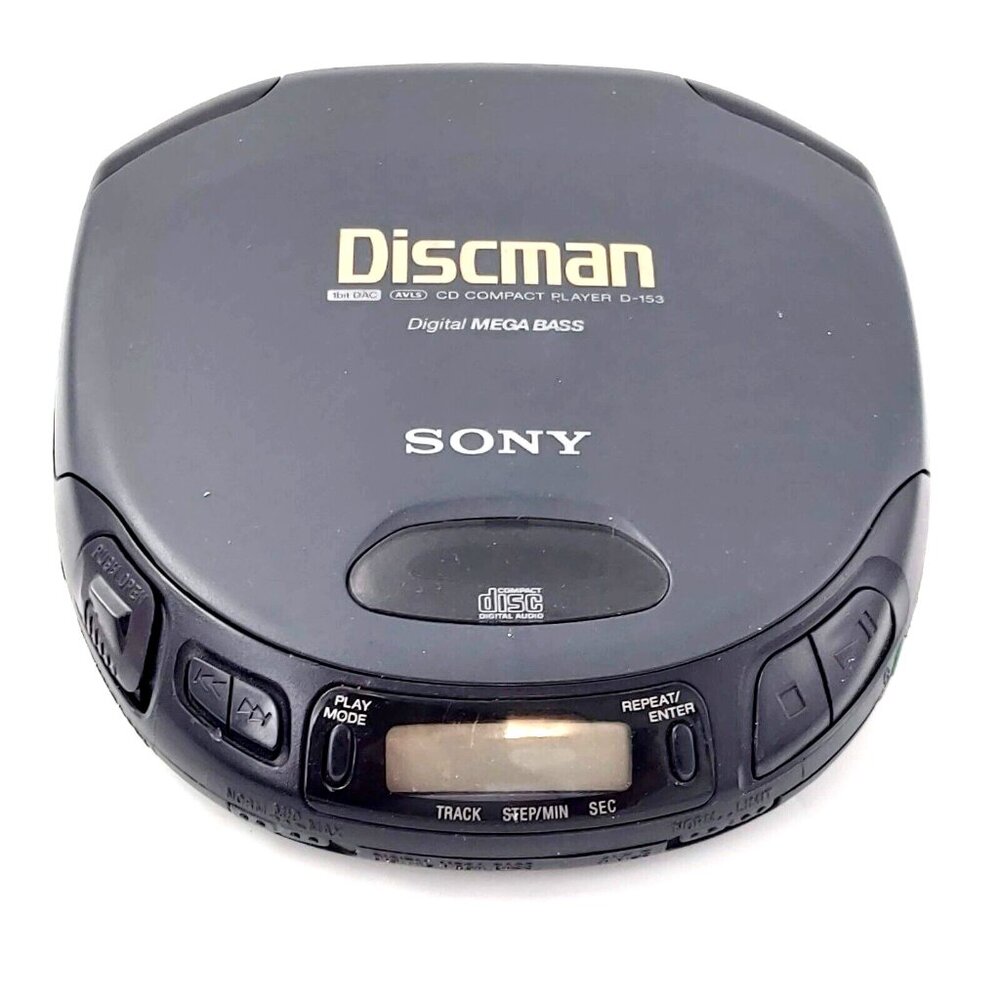 Sony Discman-D-153 CD Player-For Part Or Repair-See Condition Description
